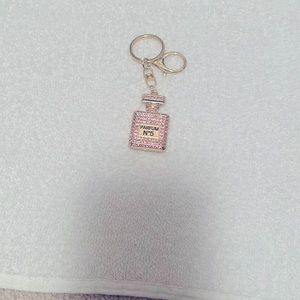 Keychain Perfume Bottle/ Bag Charm